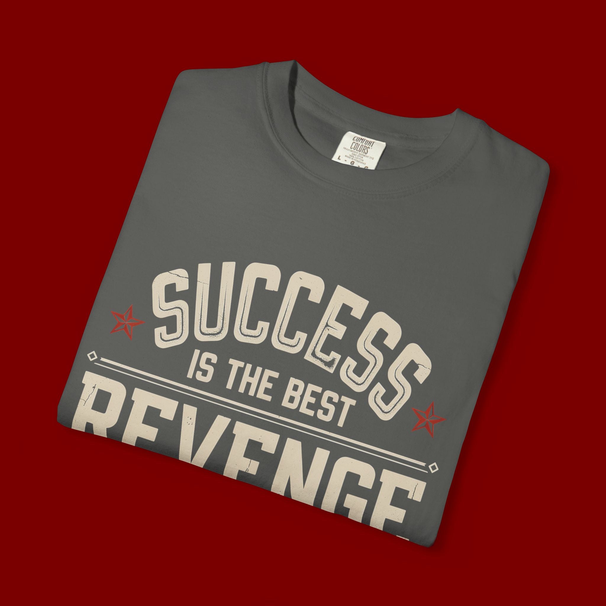 Success Is The Best Revenge T-Shirt — Motivational Graphic Tee