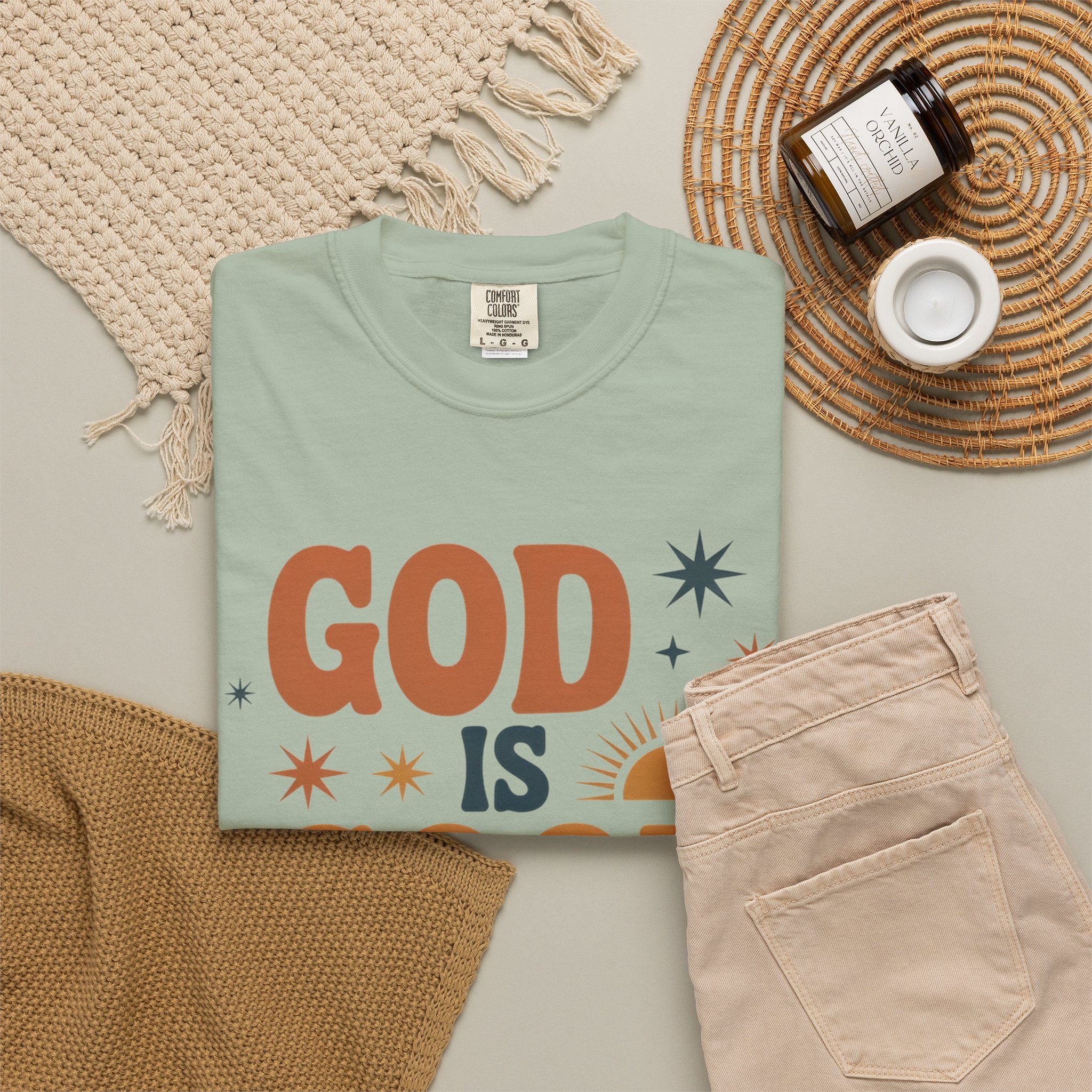 God Is Good All the Time T-Shirt — Christian Faith Graphic Tee