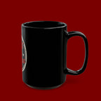 Trust the Process Black Coffee Mug — Inspirational 11oz/15oz Ceramic