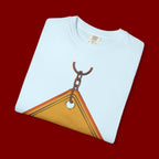 Funny Road Sign T-Shirt — "All Trash No Trailer" Graphic Tee