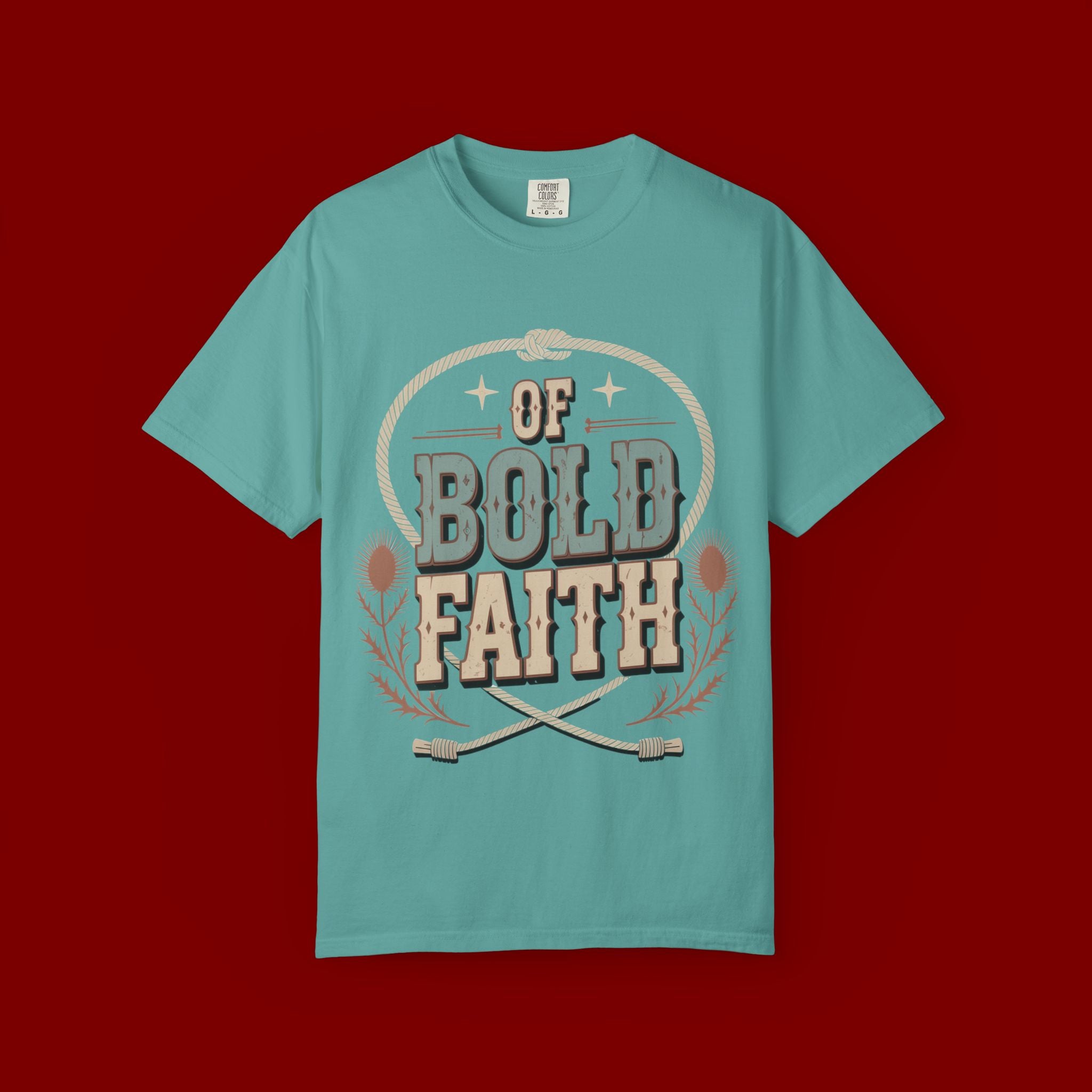 Bold Faith T-Shirt — Vintage Faith Graphic Tee