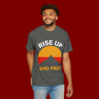 And Pray Mountain Sunset T-Shirt