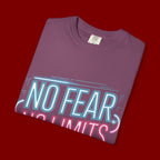 No Fear No Limits No Excuses Neon Graphic T-Shirt