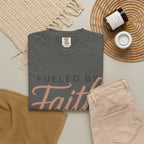 Fueled by Faith Not Fear T-Shirt — Inspirational Christian Graphic Tee