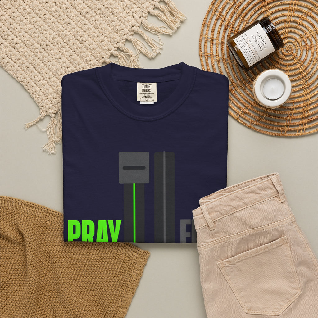 Pray More Fear Less T-Shirt — Inspirational Faith Graphic Tee