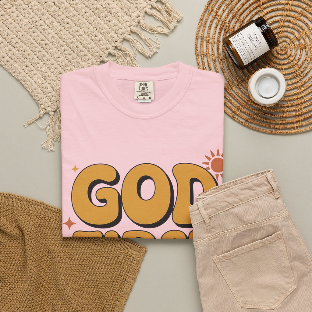 God First Bro T-Shirt — Retro Christian Faith Tee