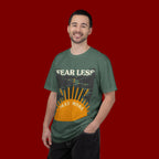 Fear Less Pray More T-Shirt — Inspirational Christian Graphic Tee