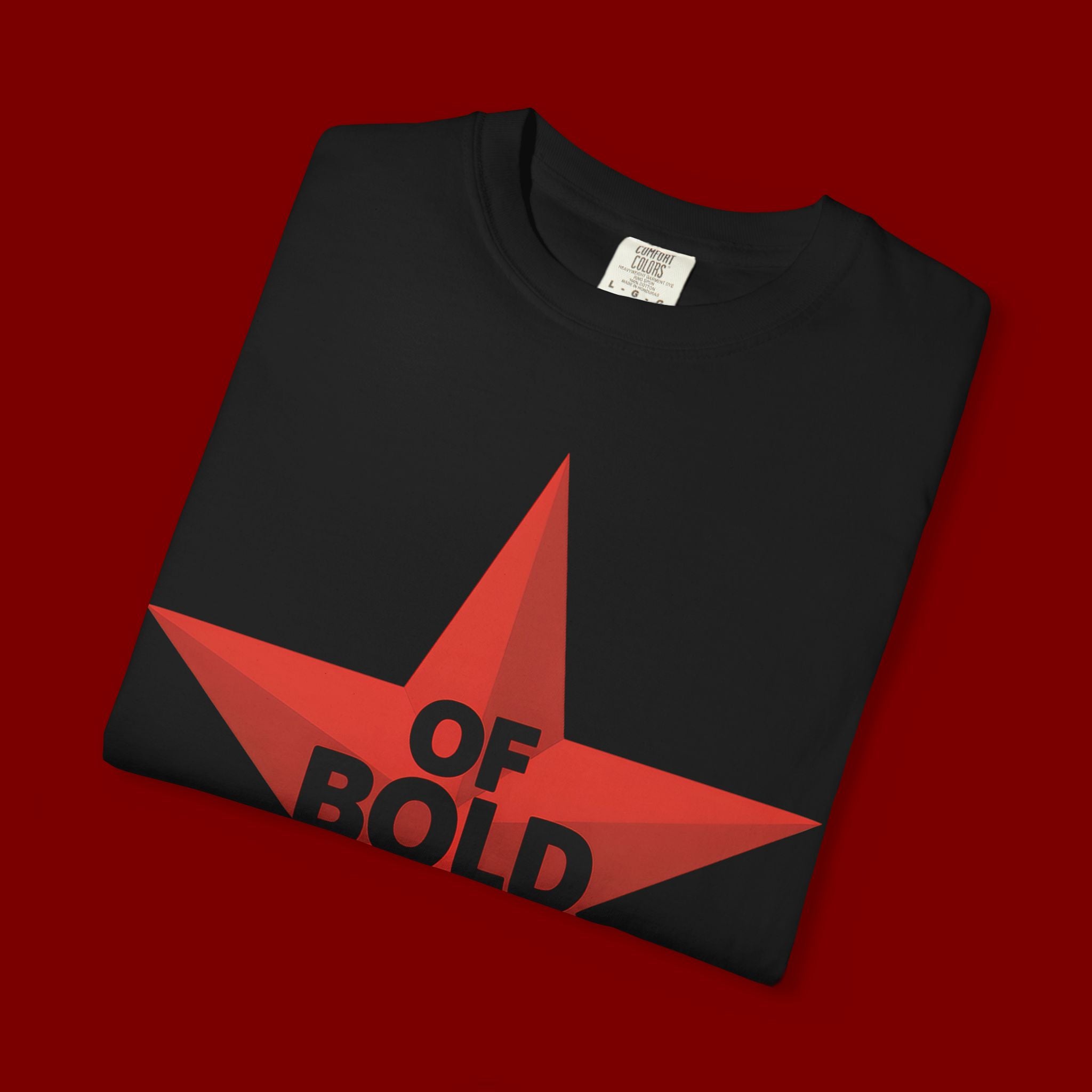 Bold Faith Star T-Shirt — "Of Bold Faith" Graphic Tee