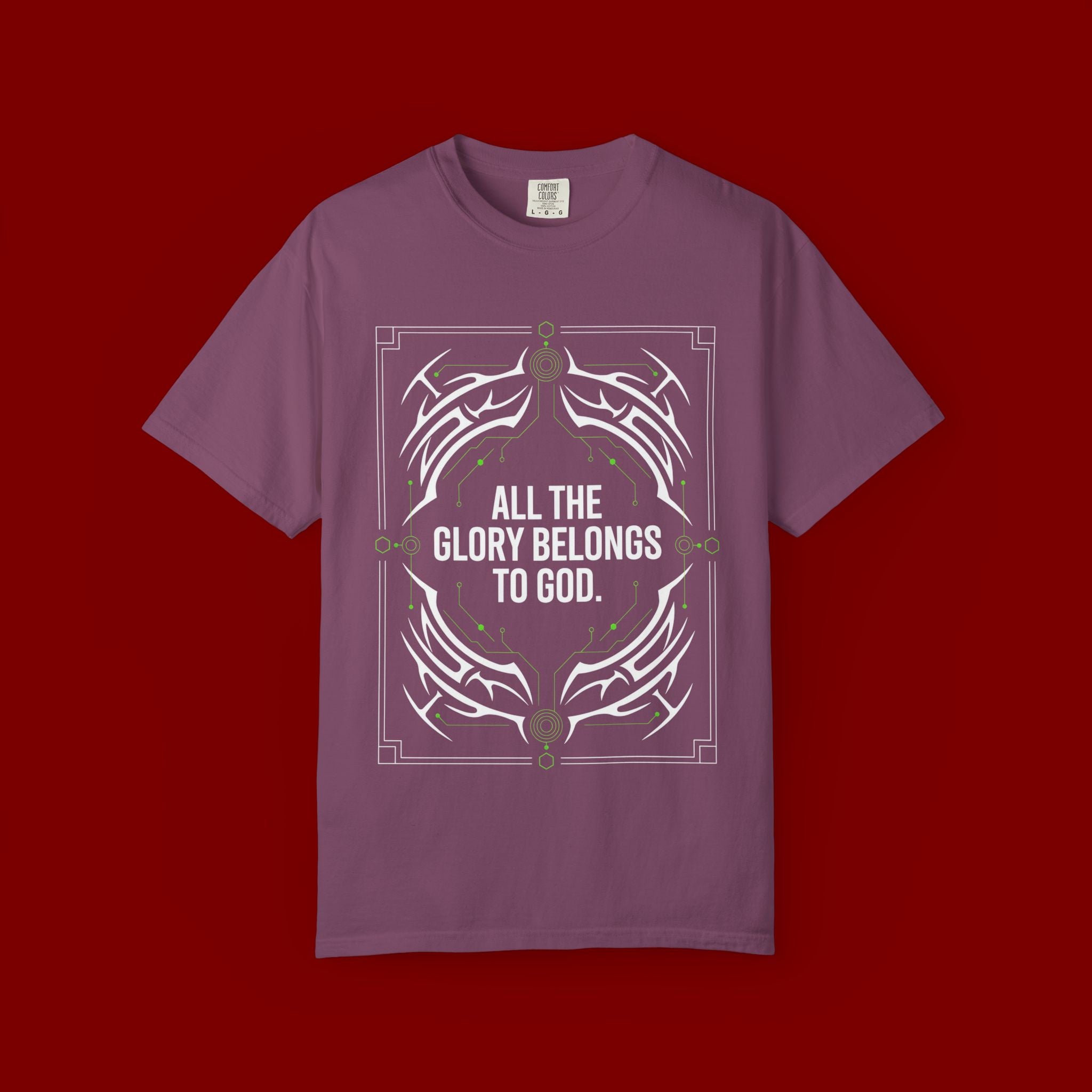 All The Glory Belongs To God T-Shirt — Faith Graphic Tee