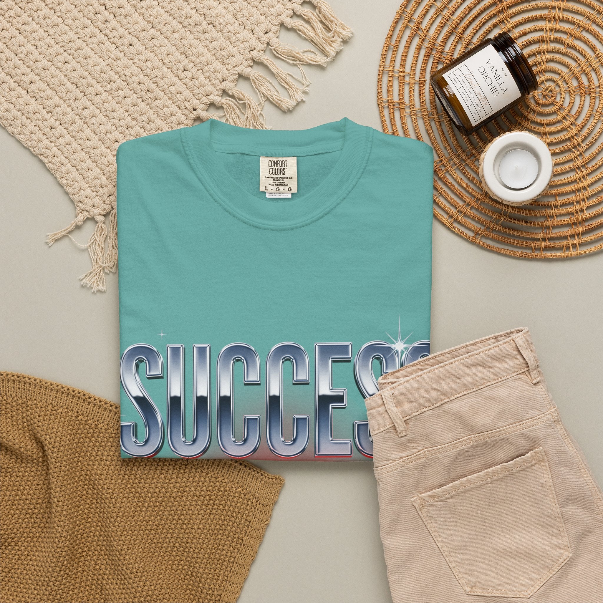 T-Shirt — "Success Is The Best Revenge" Motivational Graphic Tee