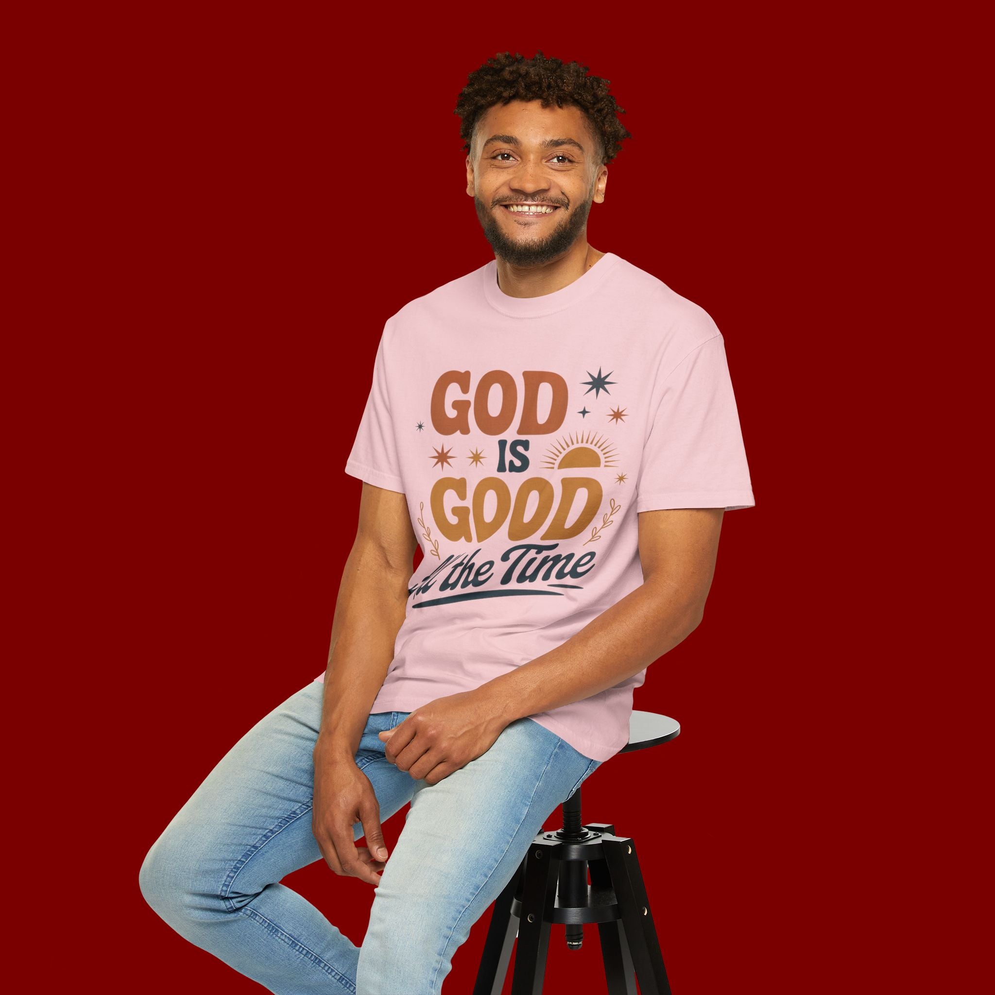 God Is Good All the Time T-Shirt — Christian Faith Graphic Tee