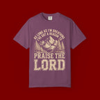 Praise the Lord Mountain T-Shirt — Christian Faith Outdoor Tee
