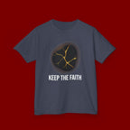 Keep The Faith Kids Tee — Kintsugi Stone Inspirational Children's T-Shirt