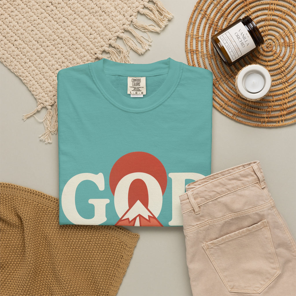 God Above All Things Mountain T-Shirt