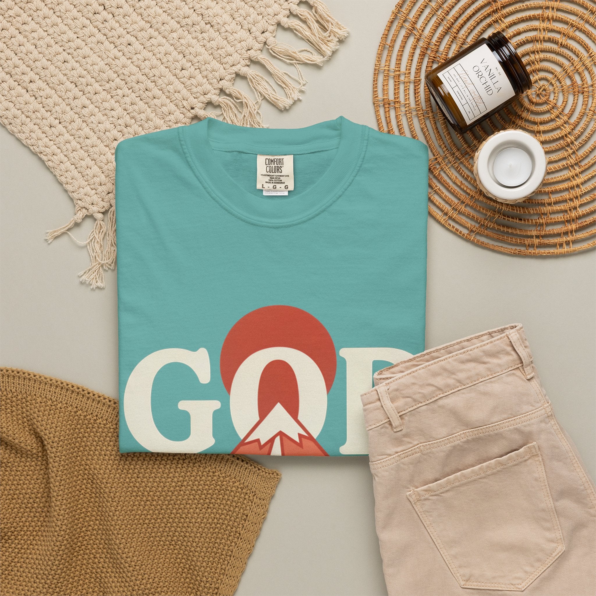 God Above All Things Mountain T-Shirt