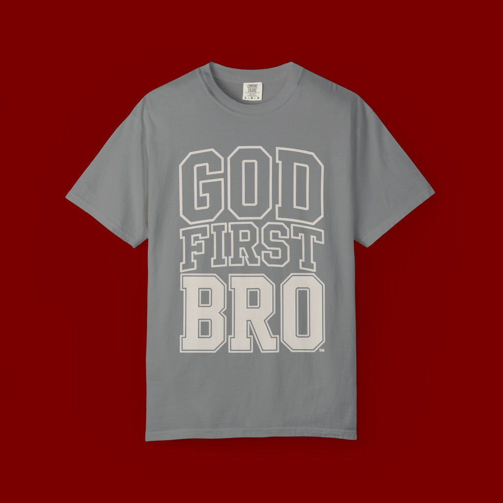 God First Bro T-Shirt — Faith-Based Graphic Tee