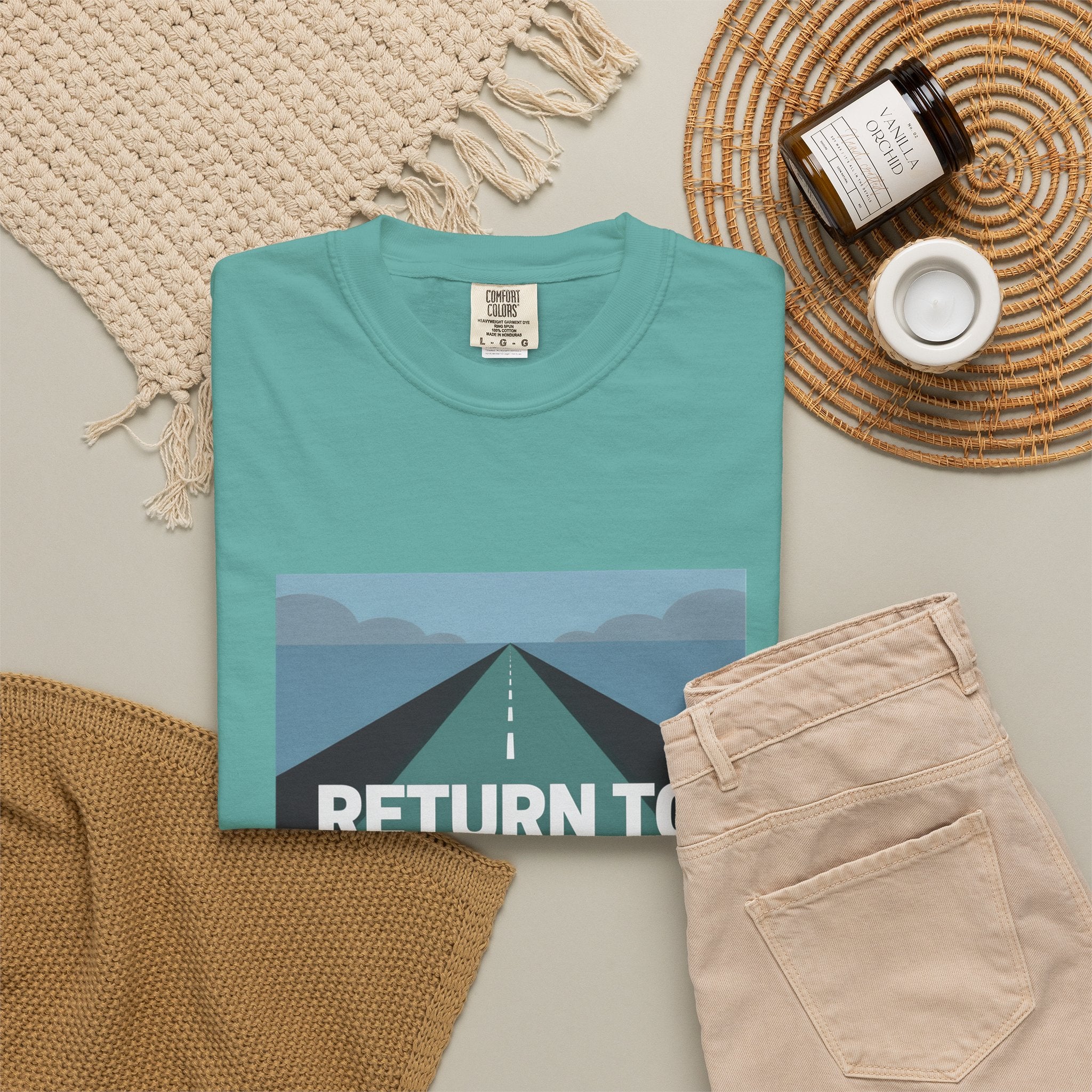 Return to God Road Graphic T-Shirt