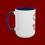 Accent Coffee Mug — "Faith Makes the Impossible Possible" Inspirational Ceramic Mug