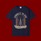 Connect to God T-Shirt — "The Password Is Prayer" Christian Faith Graphic Tee