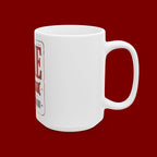 Time Ticket Ceramic Mug – "Time Never Comes Again" Vintage Poster Coffee Cup (11oz, 15oz)