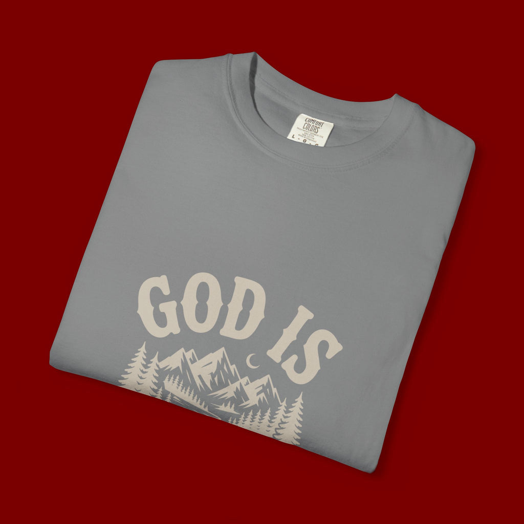 God Is Greater Mountain T-Shirt