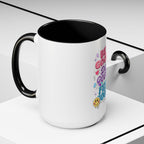Be Good. Do Good. Feel Good. Accent Coffee Mug — Inspirational Positive Vibes Ceramic Mug (11/15 oz)