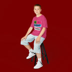 Kids Tee - "Do The Right Thing" Bold Colorblock Graphic