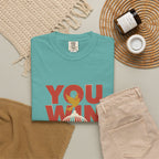 T-Shirt — "You Win When You Pray" Inspirational Faith Graphic Tee