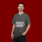 Prayer Is A Weapon T-Shirt — Christian Faith Graphic Tee
