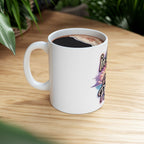 Christian Faith Ceramic Mug — “In God the Heart Finds Peace” Inspirational Coffee Cup (11oz & 15oz)