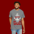 Faith Anchor T-Shirt — “I’m Nothing Without God” Christian Tee