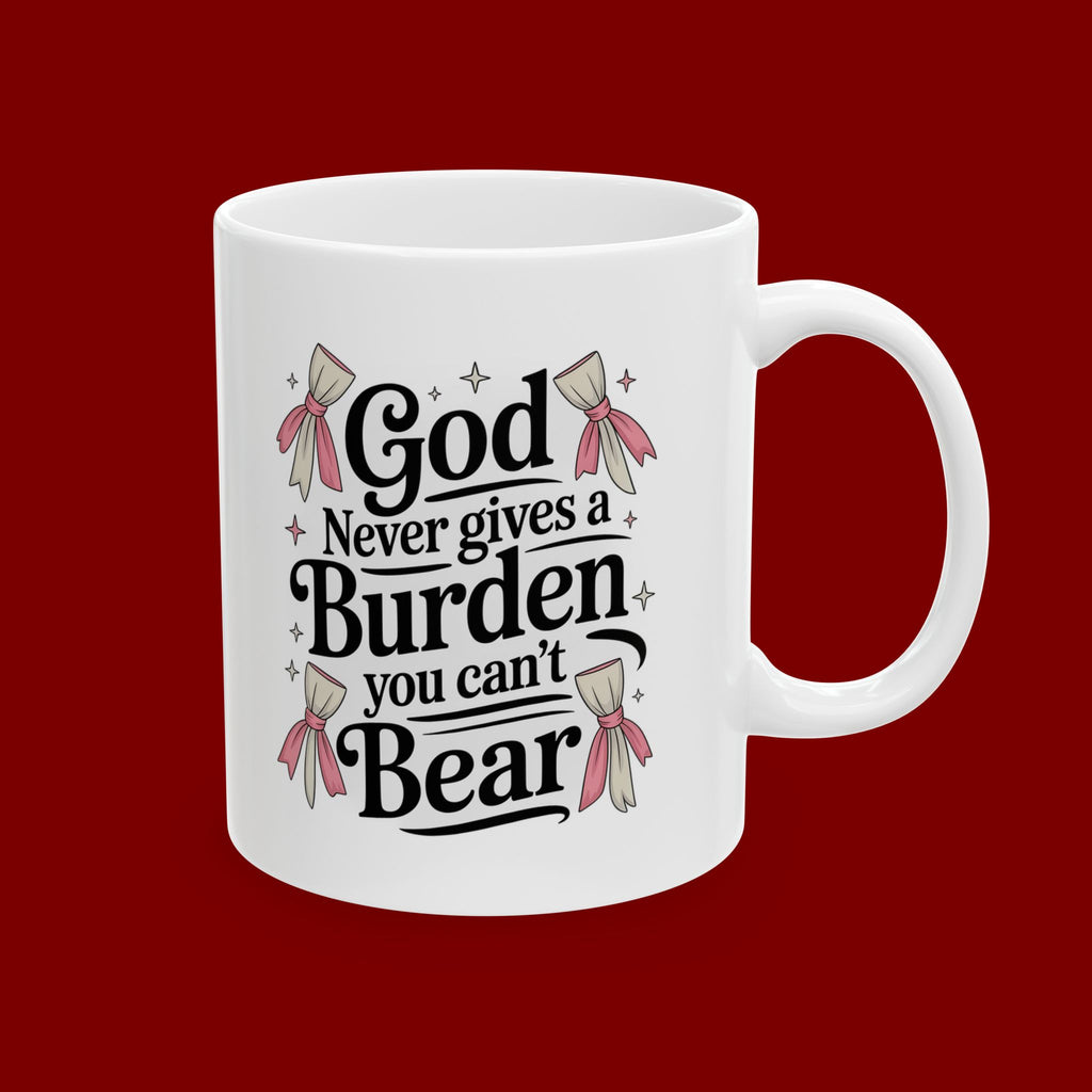 Ceramic Mug - 'Mama Bear' Cute Floral Coffee Cup (11oz & 15oz)