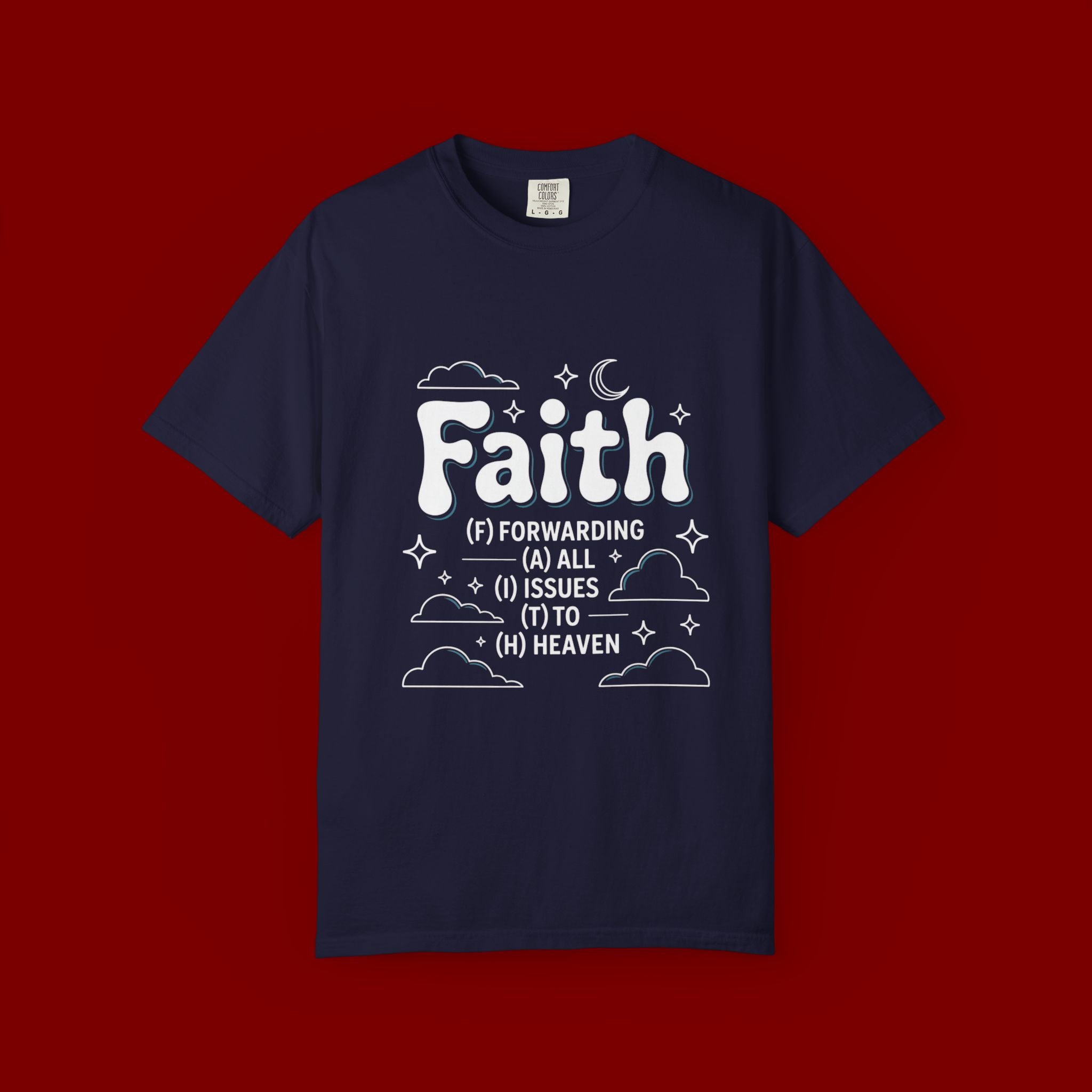 Faith Embossed T-Shirt