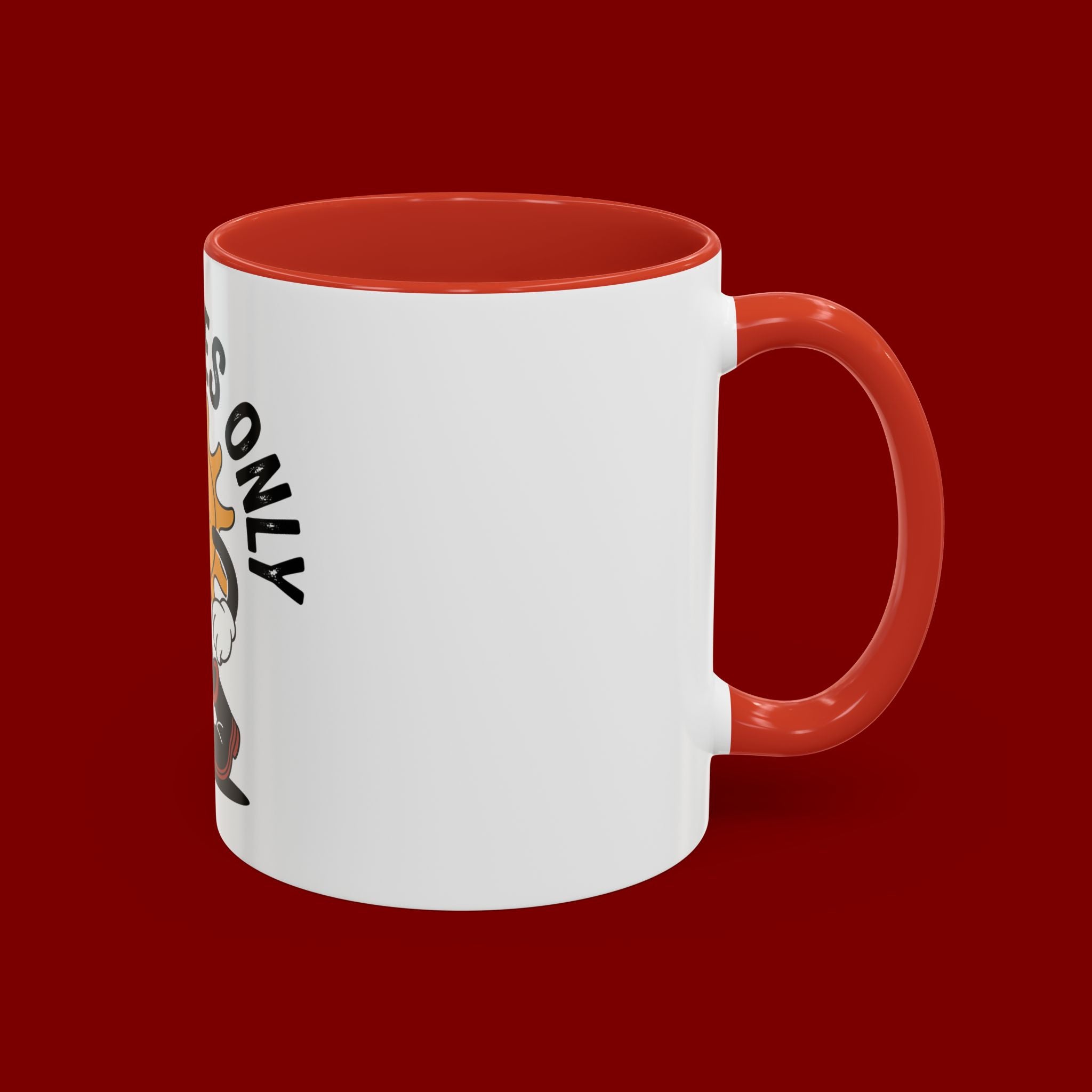 Good Vibes Only Coffee Mug - Retro Sun Cartoon Accent Mug (11/15oz)