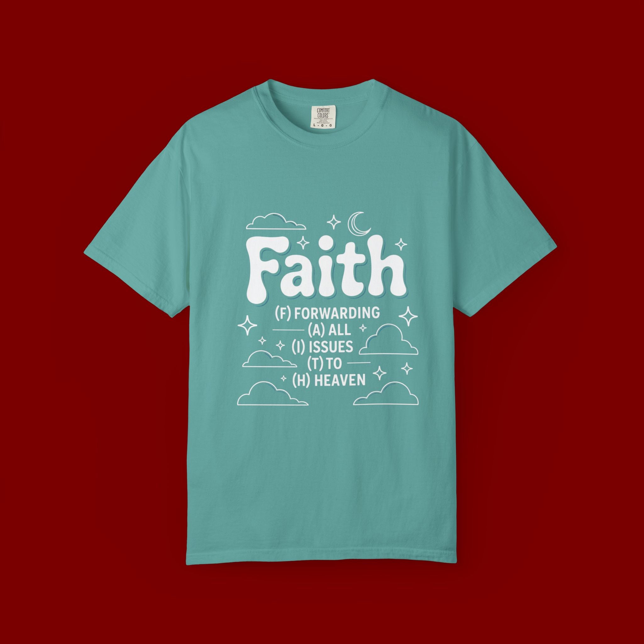 Faith Embossed T-Shirt