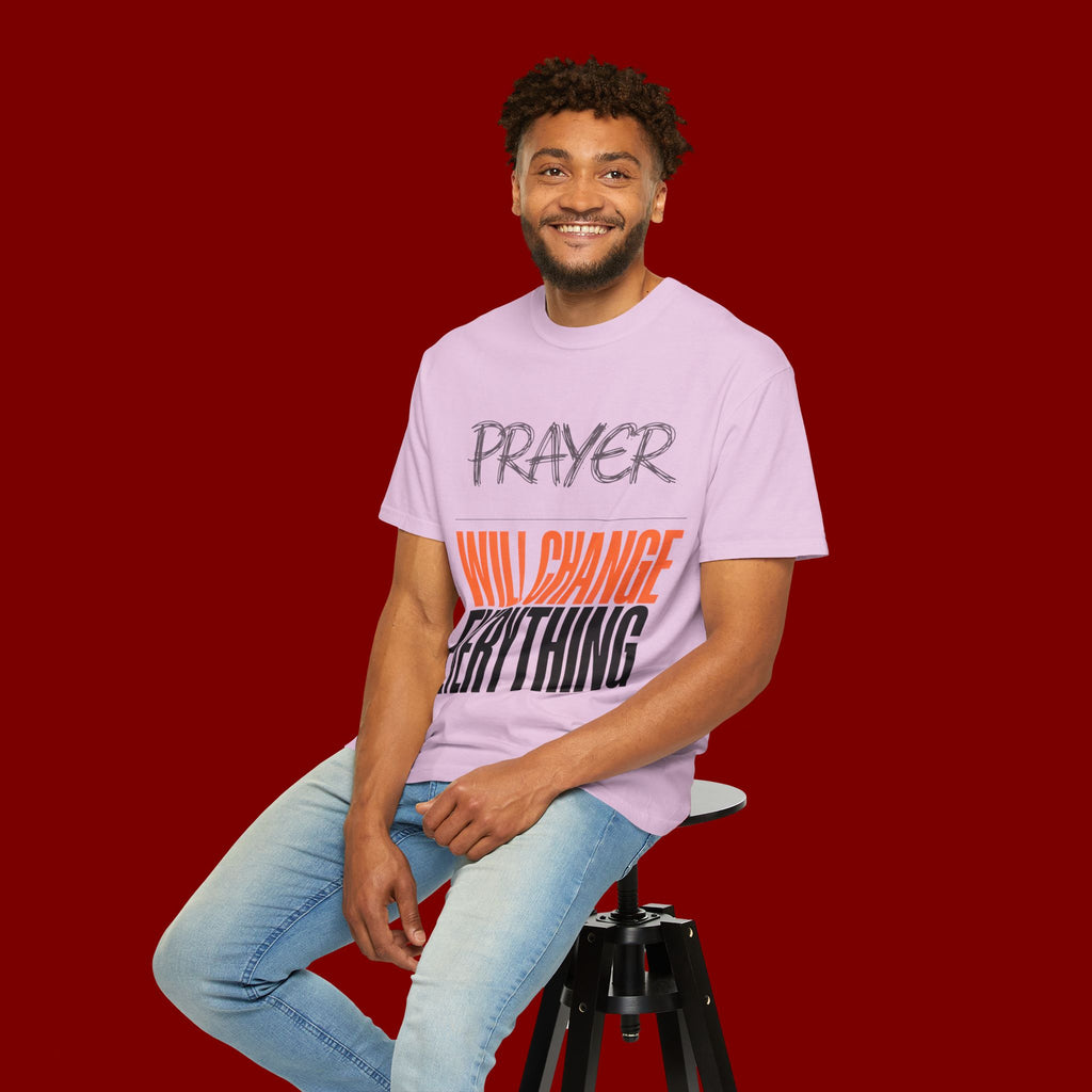 Prayer Will Change Everything T-Shirt — Inspirational Faith Tee
