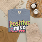 Positive Mind Positive Vibes Positive Life T-Shirt — Retro Smile Graphic Tee