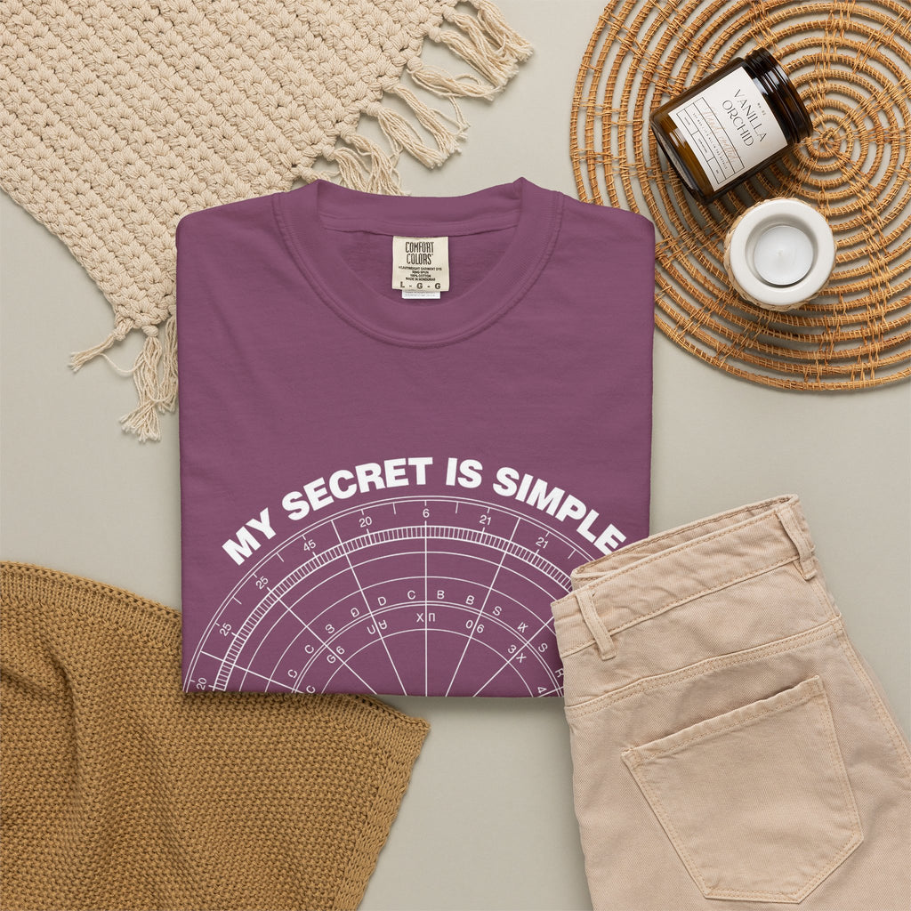 I Pray T‑Shirt — "My Secret Is Simple" Faith Graphic Tee