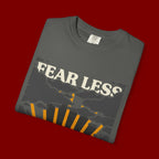 Fear Less Pray More T-Shirt — Inspirational Christian Graphic Tee