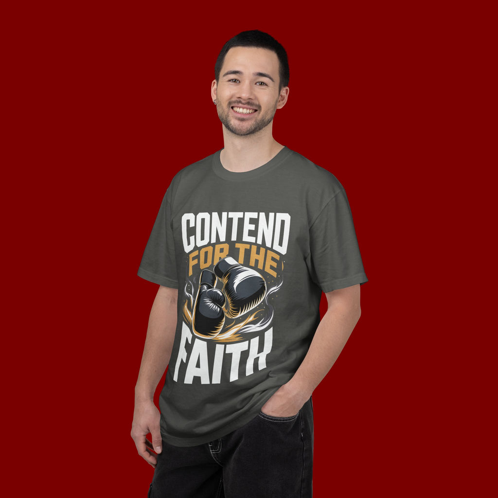 Boxing Gloves "For The" Graphic T-Shirt — Vintage Fight Club Tee