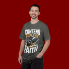Boxing Gloves "For The" Graphic T-Shirt — Vintage Fight Club Tee