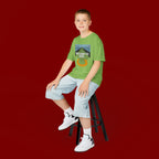 Kids Tee - "Return to God" Roadway Graphic Religious Youth Shirt