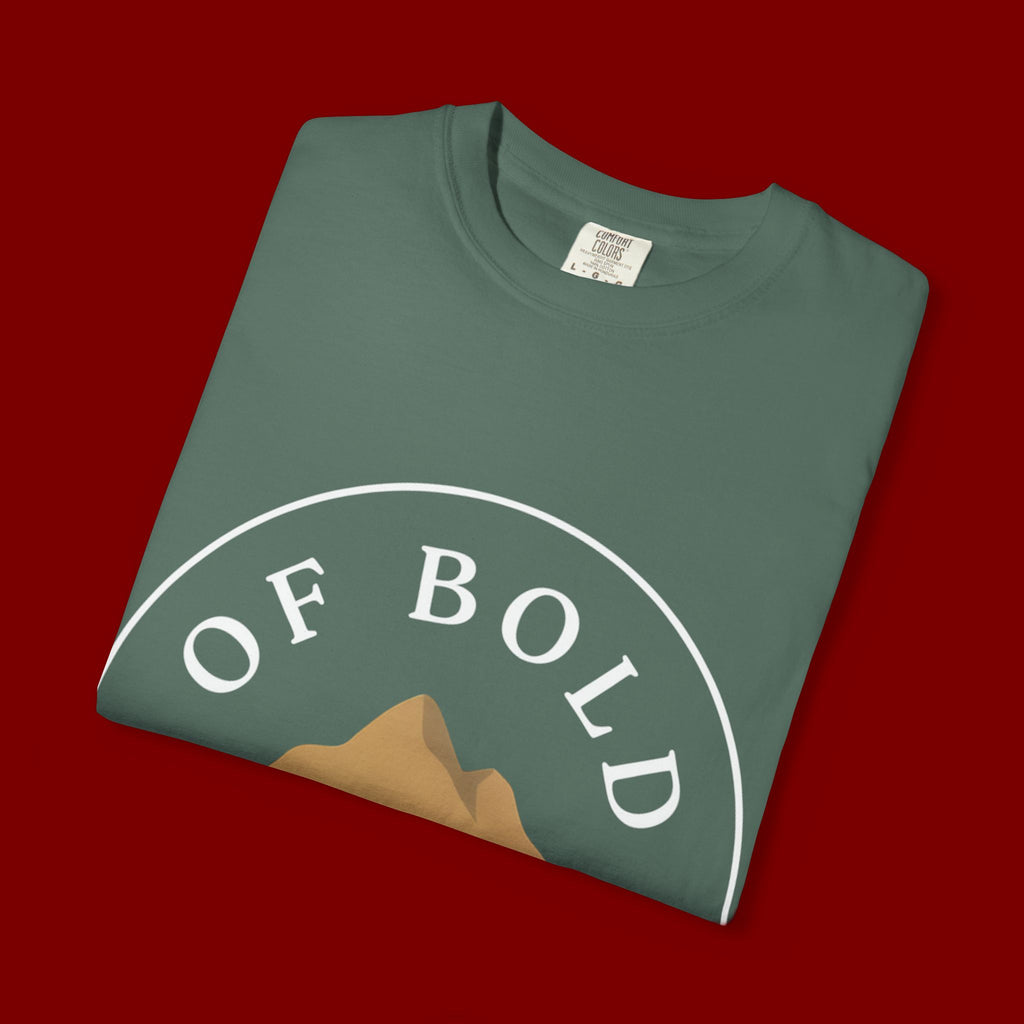 Of Bold Faith T-Shirt — Christian Mountain Faith Tee