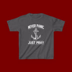 Kids T-Shirt - Plain White Heavy Cotton Tee (Everyday Wear, School & Play)