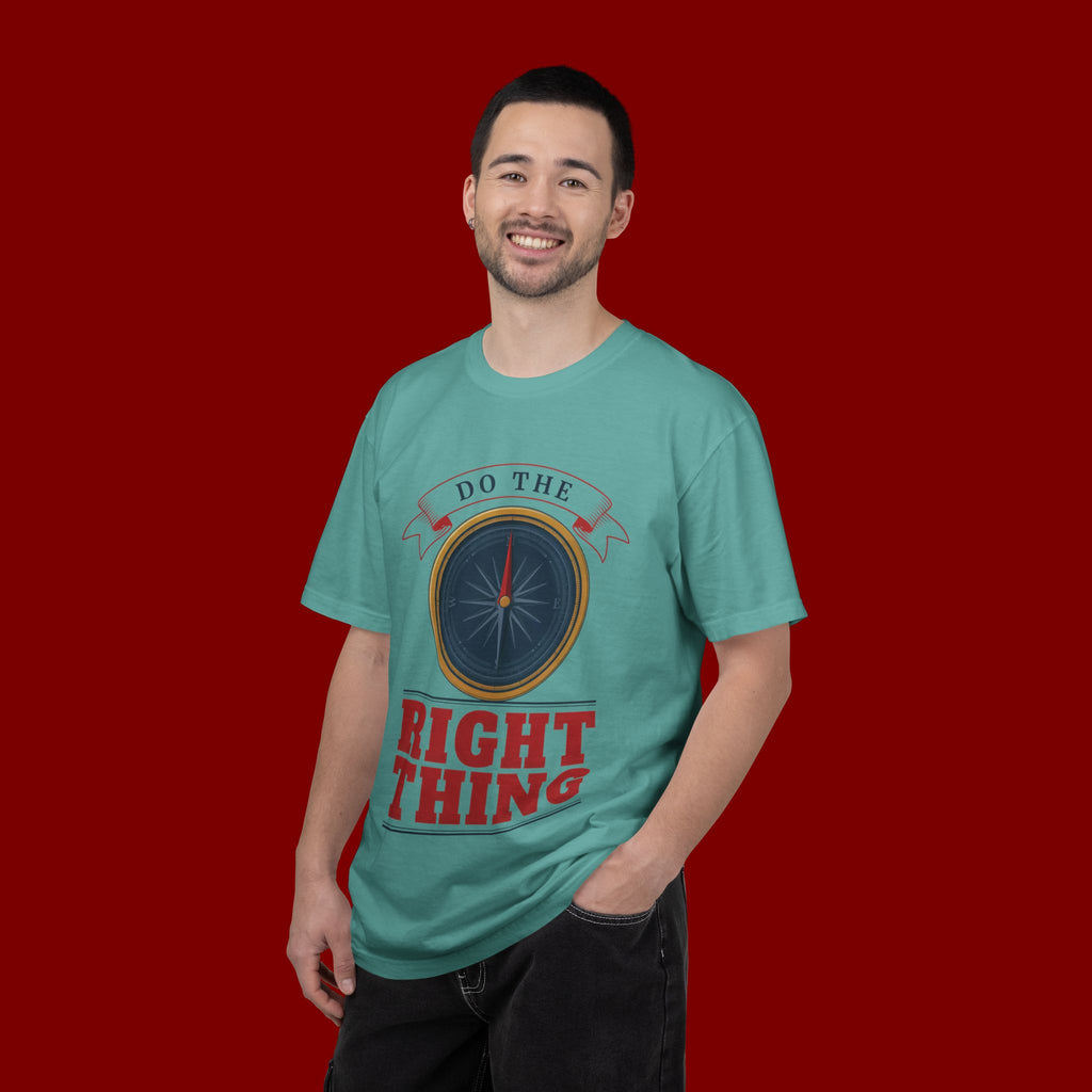 Do The Right Thing Compass T-Shirt — Motivational Graphic Tee