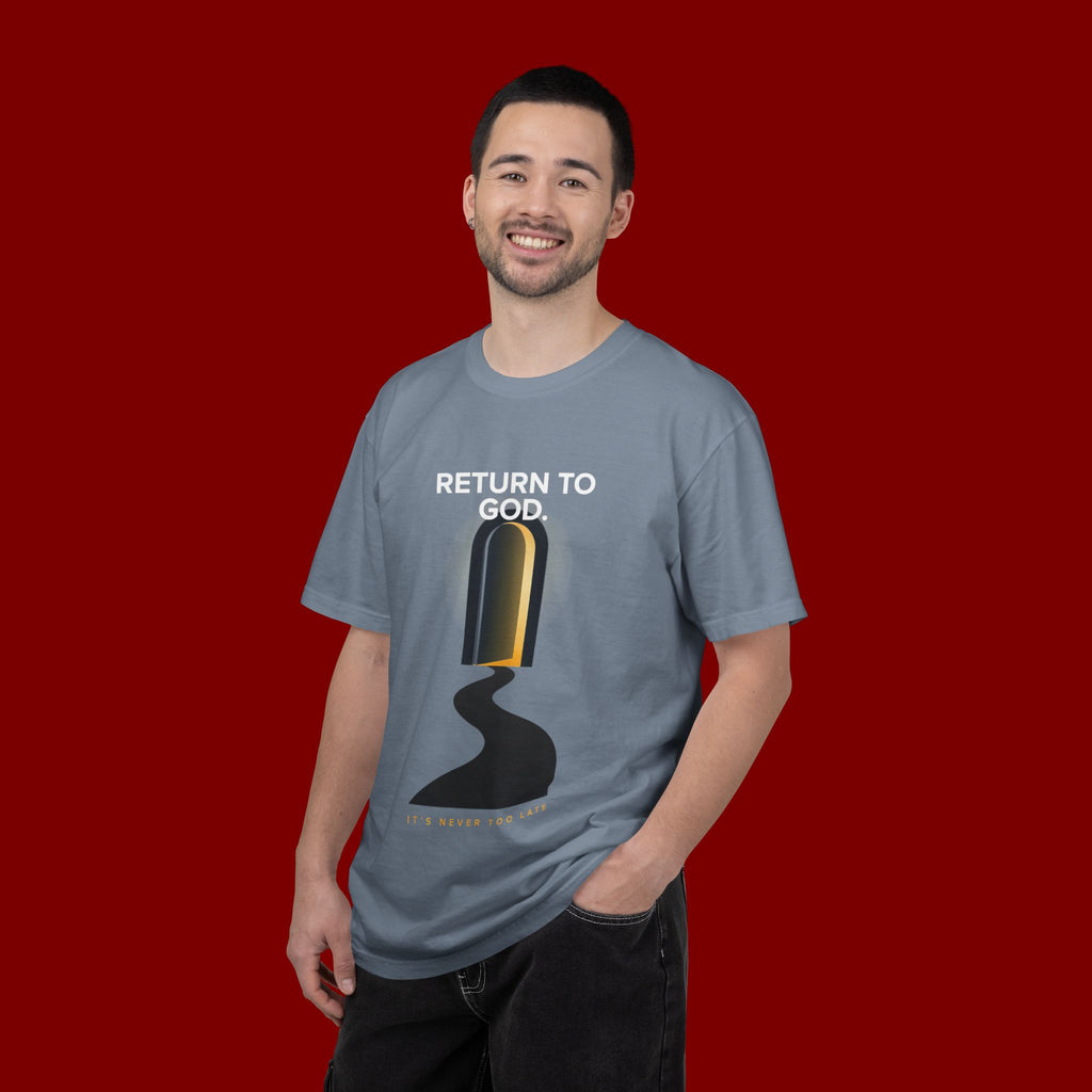 Mystic Doorway T-Shirt — Golden Arch Path Graphic Tee