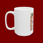 Be Good Do Good Feel Good Ceramic Mug — Motivational Floral Coffee Cup (11oz/15oz)