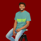 Positive Mind Vibes T-Shirt — Graphic Motivational Tee