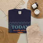 Be Thankful Tee — "Today is a Gift of God" Inspirational Graphic T-Shirt