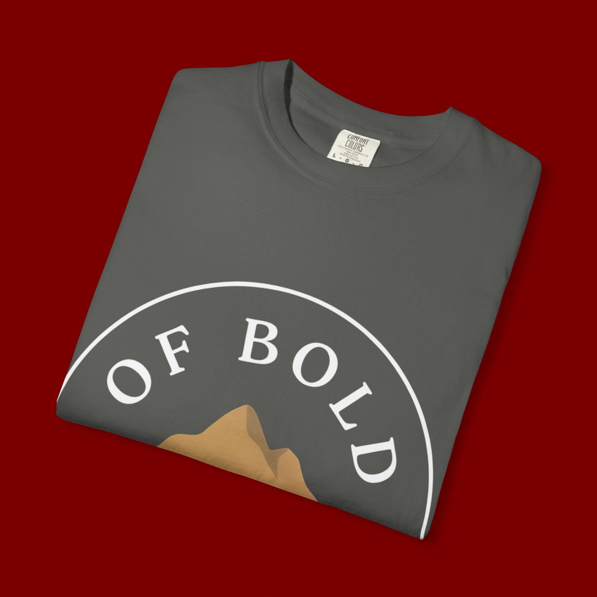 Of Bold Faith T-Shirt — Christian Mountain Faith Tee